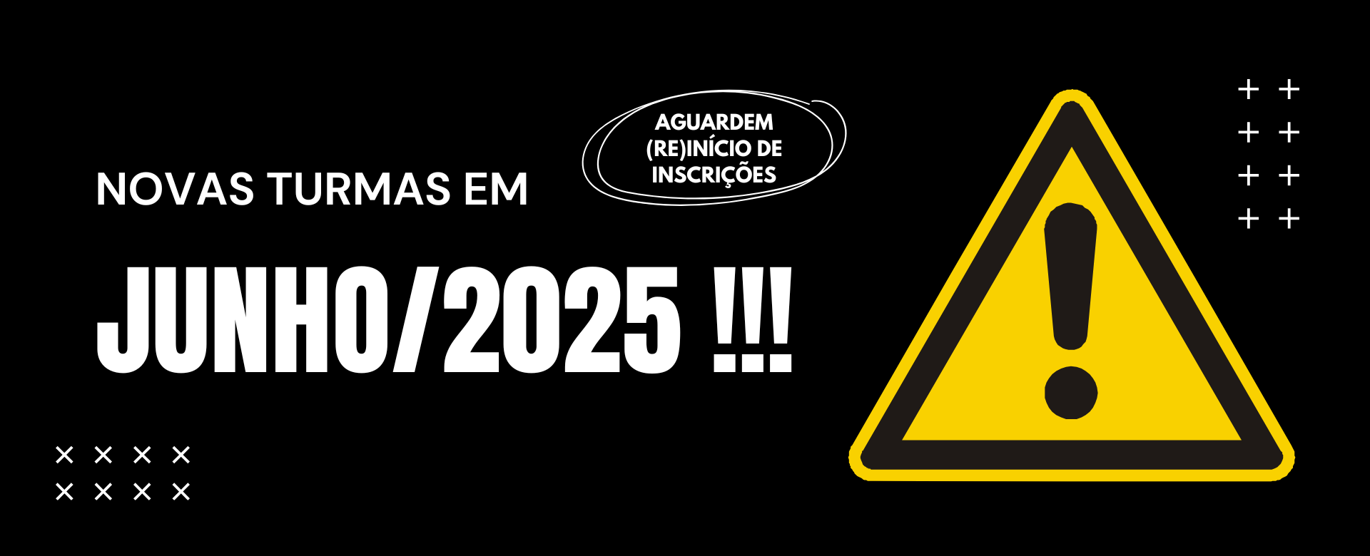 Aviso Novas Turmas